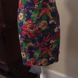 Talbots Tropical Skirt. Quality fabric and construction.